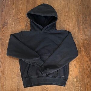 TNA Black Cozy Fleece Hoodie- Aritzia
